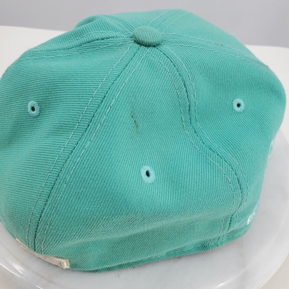 New Era 59FIFTY LA Dodgers Teal First LA World Series Fitted Hat Size 7 1/4 - Picture 9 of 11